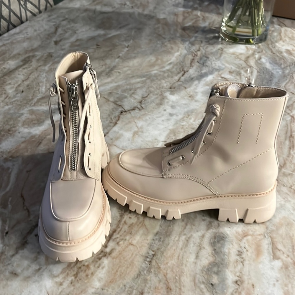 ASH COMBAT BOOTS. Gently used.